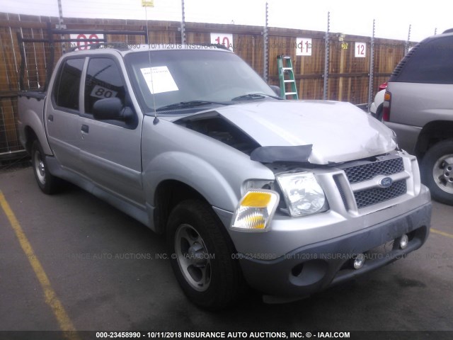 1FMZU77K54UB59604 - 2004 FORD EXPLORER SPORT TR  SILVER photo 1