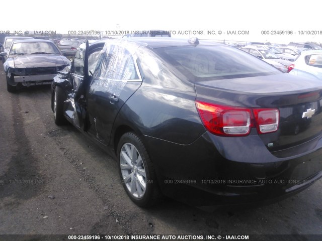 1G11E5SL4EF225738 - 2014 CHEVROLET MALIBU 2LT BLACK photo 3