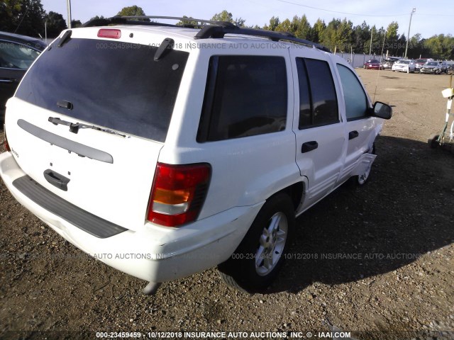 1J4GX48S74C249725 - 2004 JEEP GRAND CHEROKEE LAREDO/COLUMBIA/FREEDOM 白色 照片 4