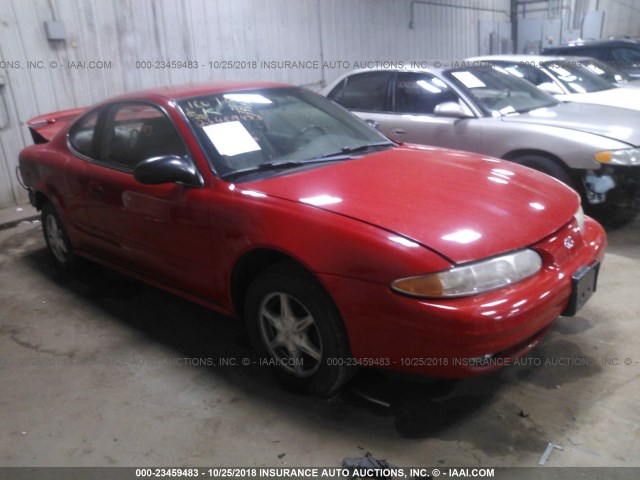 1G3NL12F43C147798 - 2003 OLDSMOBILE ALERO GL RED photo 1