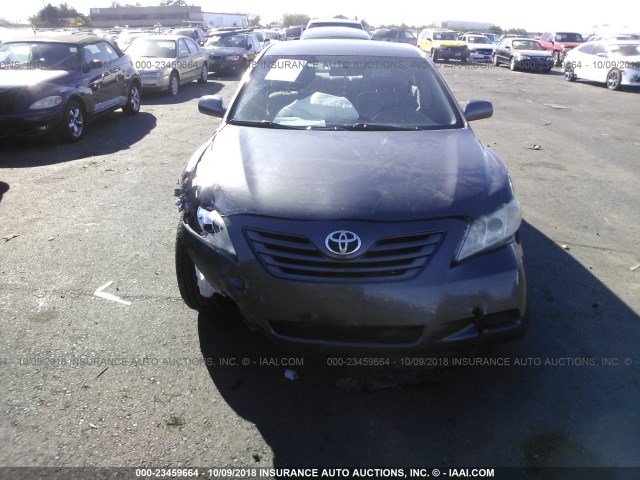 4T1BE46K87U617994 - 2007 TOYOTA CAMRY NEW GENERAT CE/LE/XLE/SE GRAY photo 6