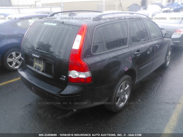 YV1MJ682662209824 - 2006 VOLVO V50 T5 BLACK photo 4