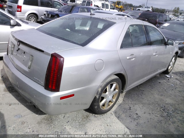 1G6DW677960215894 - 2006 CADILLAC STS SILVER photo 4