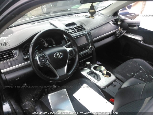 4T1BF1FK9CU019466 - 2012 TOYOTA CAMRY SE/LE/XLE BLACK photo 5