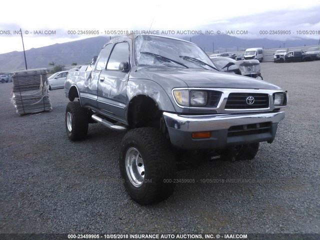 4TAWN72N7TZ165942 - 1996 TOYOTA TACOMA XTRACAB GRAY photo 6