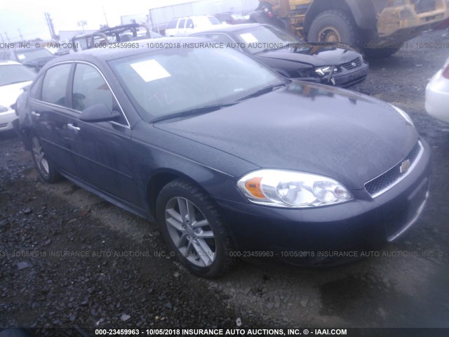 2G1WC5E36D1238519 - 2013 CHEVROLET IMPALA LTZ Dark Blue photo 1