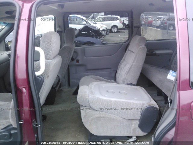 1GMDX03E74D235140 - 2004 PONTIAC MONTANA BURGUNDY photo 8