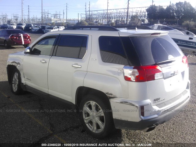 2GKALNEK7G6226559 - 2016 GMC TERRAIN SLE WHITE photo 3