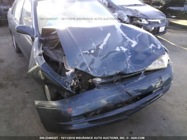 1NXBR12E9WZ107154 - 1998 TOYOTA COROLLA VE/CE/LE GREEN photo 6