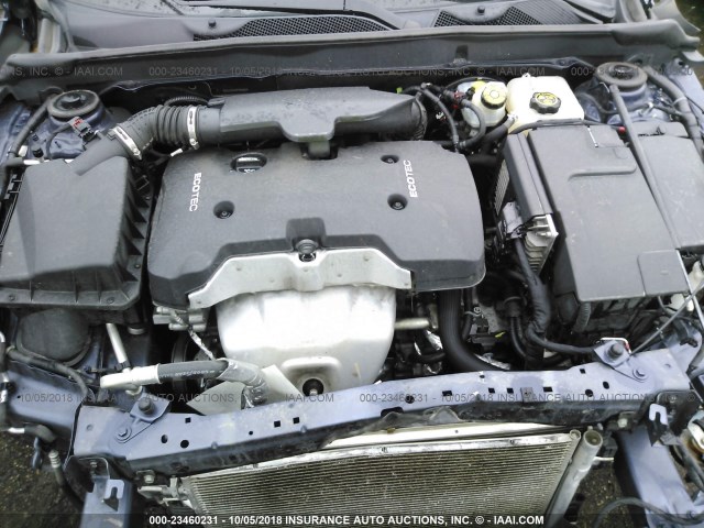 1G11C5SL0EF293623 - 2014 CHEVROLET MALIBU 1LT BLUE photo 10