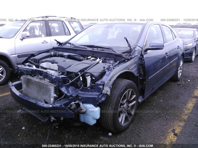 1G11C5SL0EF293623 - 2014 CHEVROLET MALIBU 1LT BLUE photo 2