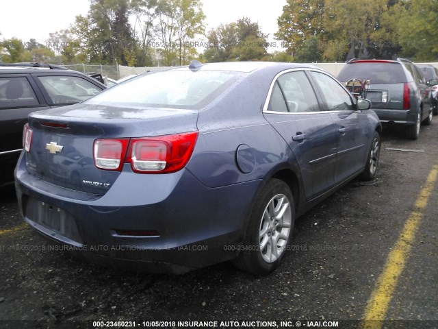 1G11C5SL0EF293623 - 2014 CHEVROLET MALIBU 1LT BLUE photo 4