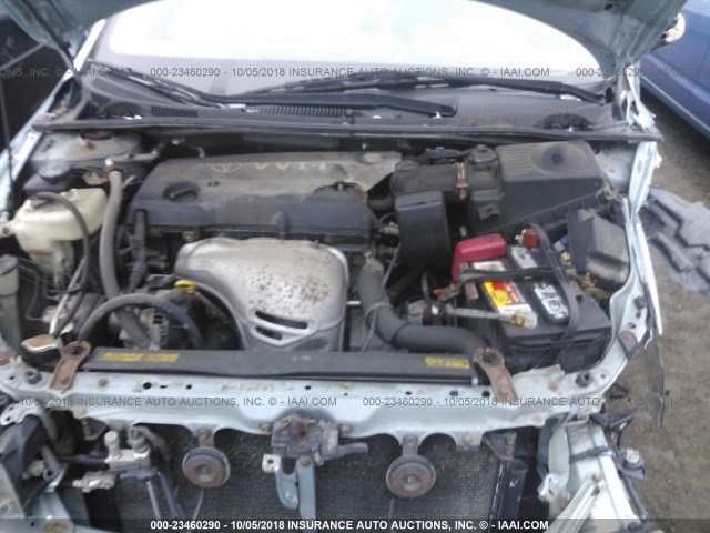 JTKDE167150025163 - 2005 TOYOTA SCION TC 浅蓝色 照片 10