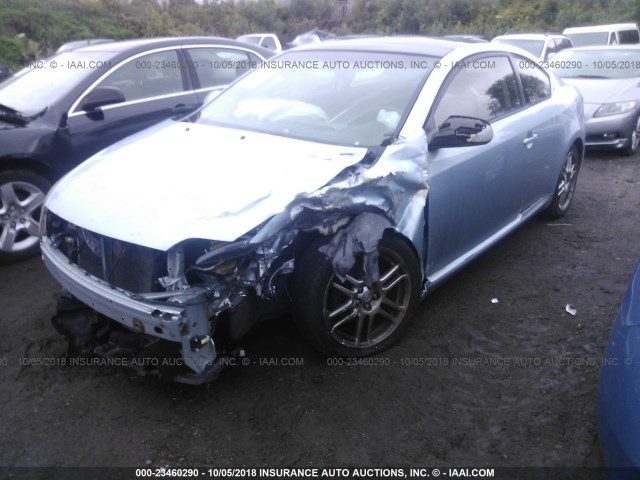 JTKDE167150025163 - 2005 TOYOTA SCION TC 浅蓝色 照片 2