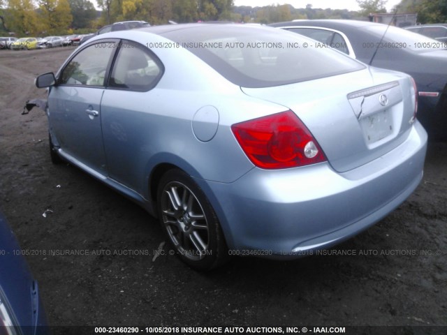 JTKDE167150025163 - 2005 TOYOTA SCION TC 浅蓝色 照片 3
