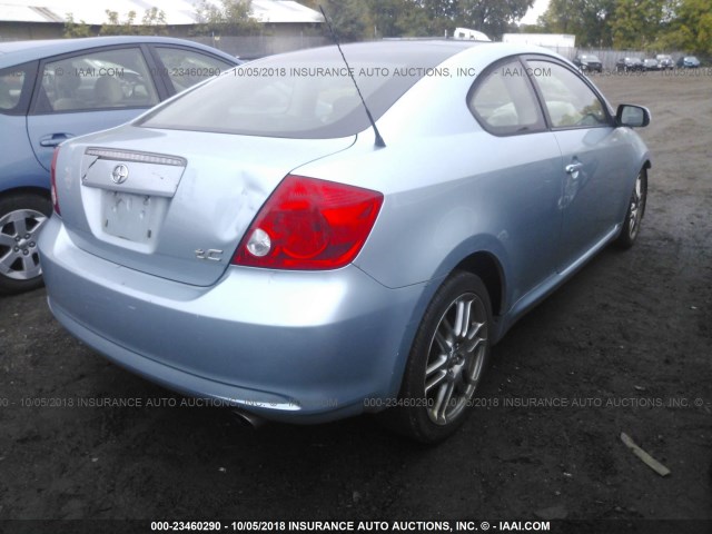 JTKDE167150025163 - 2005 TOYOTA SCION TC 浅蓝色 照片 4