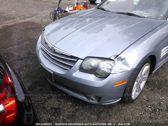 1C3AN69LX4X013779 - 2004 CHRYSLER CROSSFIRE LIMITED BLUE photo 6