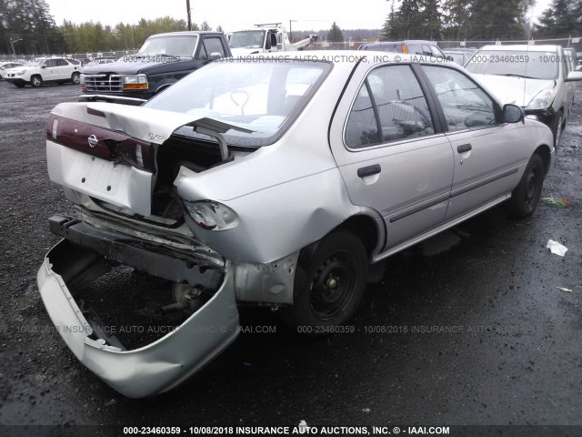 1N4AB41D4VC772892 - 1997 NISSAN SENTRA XE/GXE/GLE/BASE BEIGE photo 4