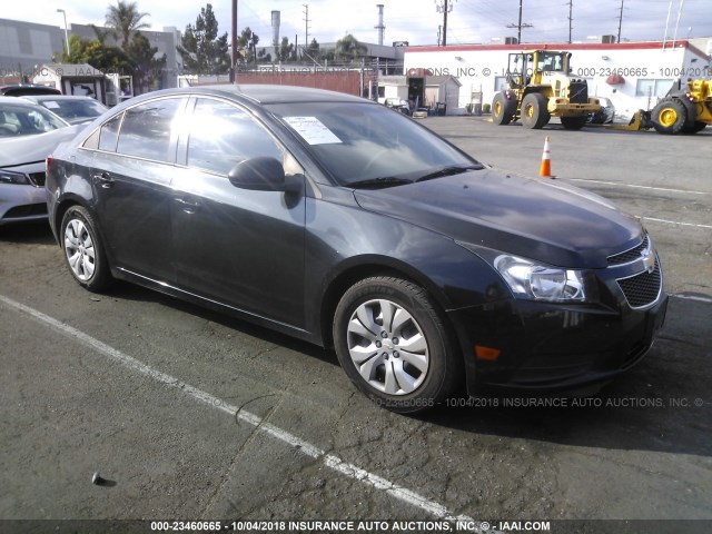 1G1PA5SG4D7306272 - 2013 CHEVROLET CRUZE LS BLACK photo 1