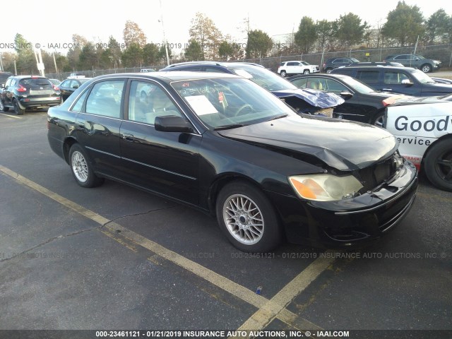 4T1BF28B71U147253 - 2001 TOYOTA AVALON XL/XLS BLACK photo 1