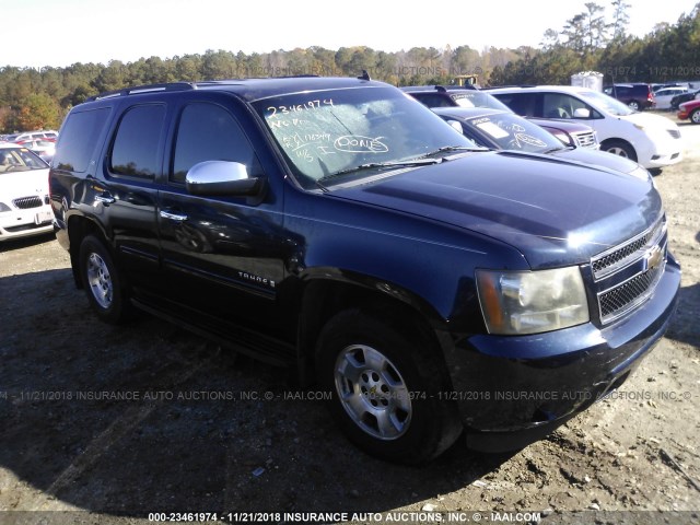 1GNFC13089R139053 - 2009 CHEVROLET TAHOE C1500  LS BLUE photo 1