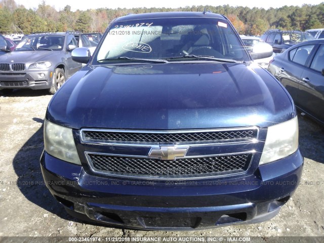 1GNFC13089R139053 - 2009 CHEVROLET TAHOE C1500  LS BLUE photo 6