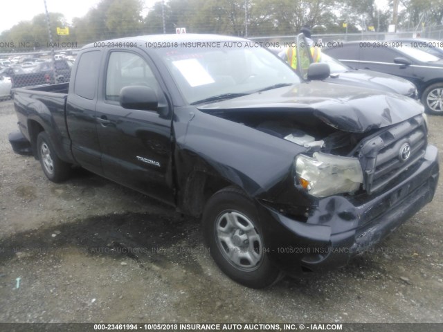 5TETX22N89Z621447 - 2009 TOYOTA TACOMA ACCESS CAB შავი ფოტო 1
