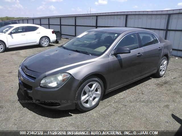 1G1ZA5E00AF283520 - 2010 CHEVROLET MALIBU LS 棕色 照片 2