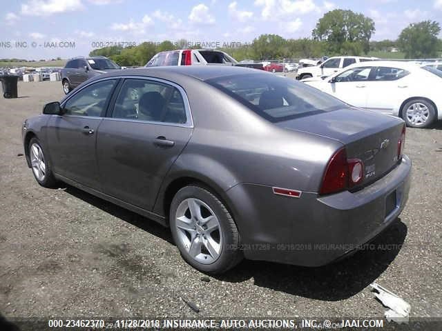 1G1ZA5E00AF283520 - 2010 CHEVROLET MALIBU LS 棕色 照片 3