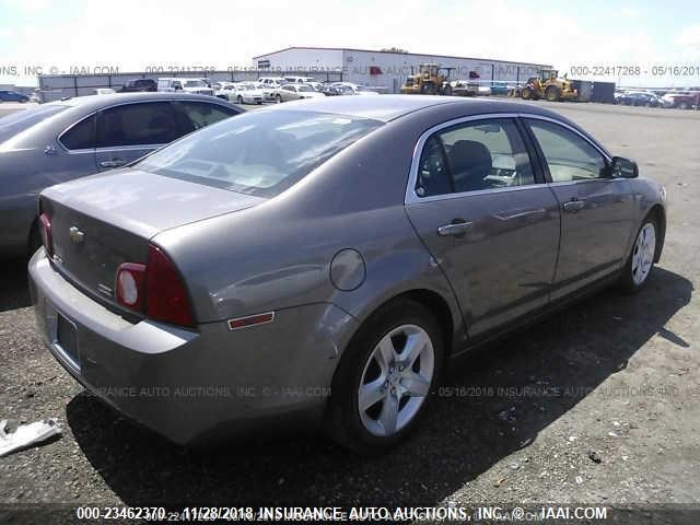 1G1ZA5E00AF283520 - 2010 CHEVROLET MALIBU LS 棕色 照片 4