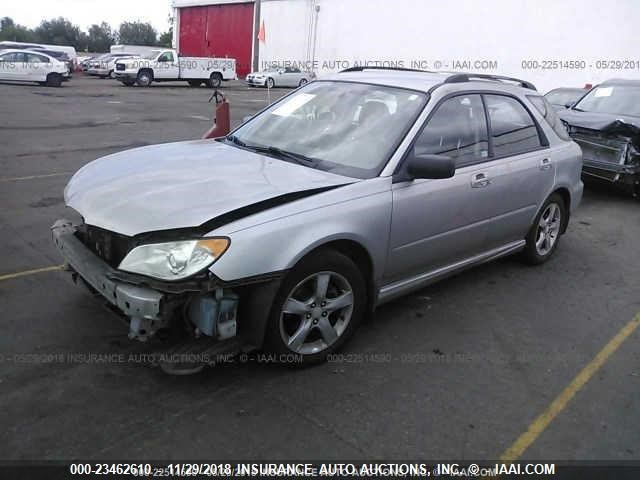 JF1GG61667G814404 - 2007 SUBARU IMPREZA 2.5I SILVER photo 2