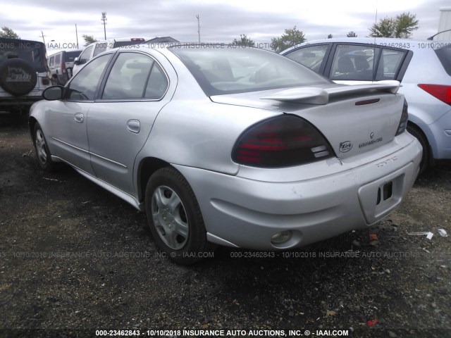 1G2NE52E15M219292 - 2005 PONTIAC GRAND AM SE SILVER photo 3