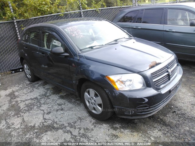 1B3HB28B37D589967 - 2007 DODGE CALIBER GRAY photo 1