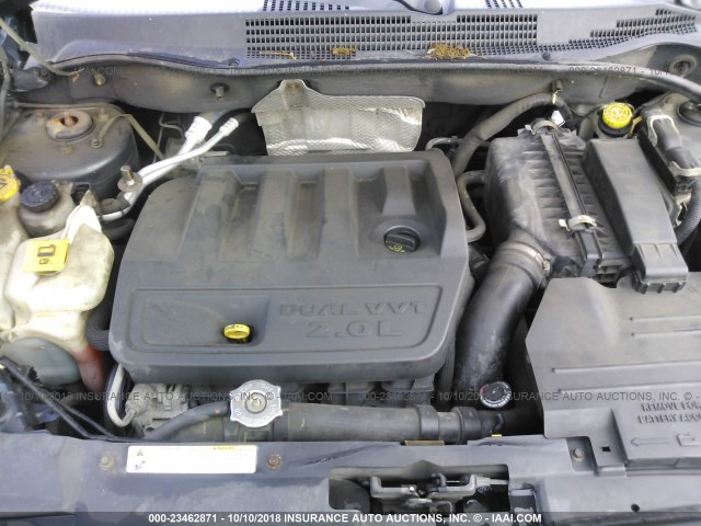 1B3HB28B37D589967 - 2007 DODGE CALIBER GRAY photo 10