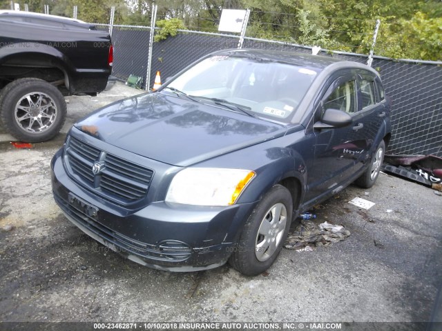 1B3HB28B37D589967 - 2007 DODGE CALIBER GRAY photo 2