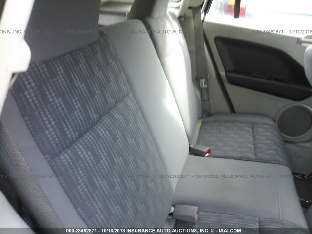 1B3HB28B37D589967 - 2007 DODGE CALIBER GRAY photo 8