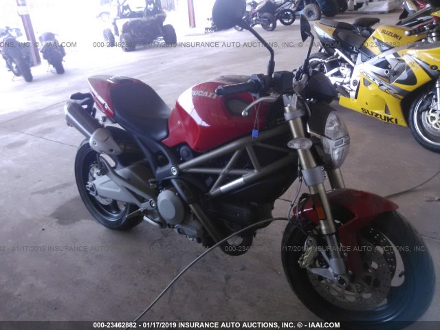 ZDM1RADN6DB068467 - 2013 DUCATI MONSTER 696 RED photo 1