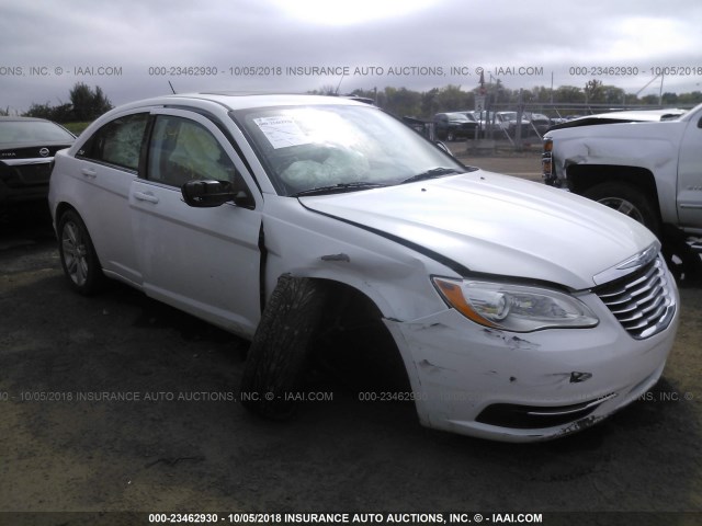 1C3CCBBB5DN592992 - 2013 CHRYSLER 200 TOURING WHITE photo 1