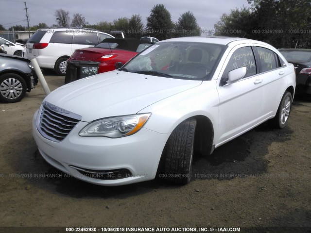 1C3CCBBB5DN592992 - 2013 CHRYSLER 200 TOURING WHITE photo 2