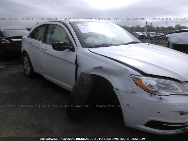 1C3CCBBB5DN592992 - 2013 CHRYSLER 200 TOURING WHITE photo 6