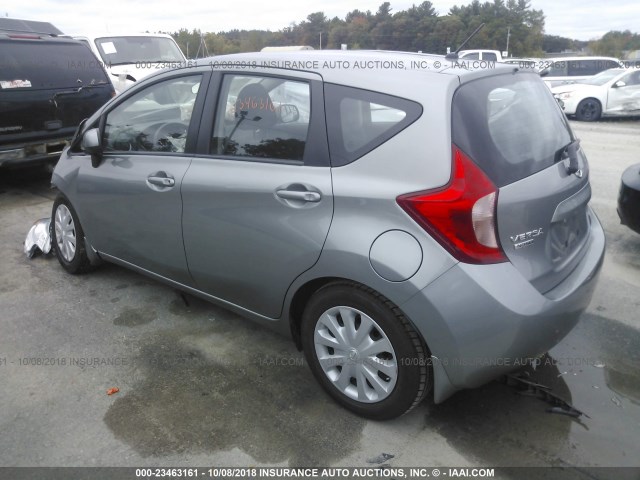 3N1CE2CP6EL414951 - 2014 NISSAN VERSA NOTE S/S PLUS/SV/SL GRAY photo 3