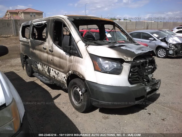 1FMZK1YM5HKB38434 - 2017 FORD TRANSIT T-150 WHITE photo 1