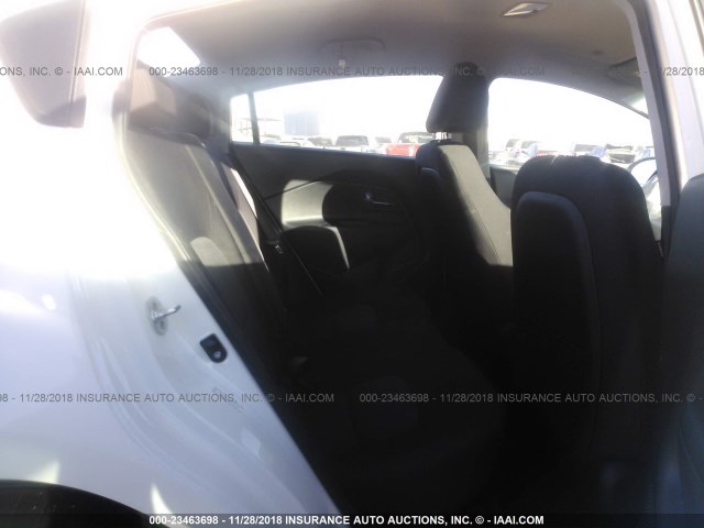 KNADM4A39G6663867 - 2016 KIA RIO LX WHITE photo 8