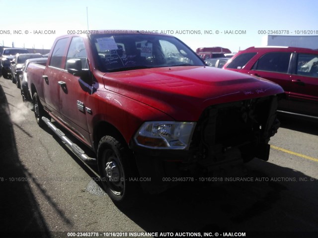 3D7TP2CT1BG594628 - 2011 DODGE RAM 2500 RED photo 1