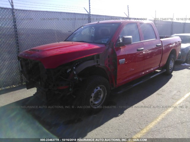 3D7TP2CT1BG594628 - 2011 DODGE RAM 2500 RED photo 2