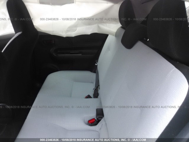 JTDKDTB38F1108181 - 2015 TOYOTA PRIUS C BLACK photo 8