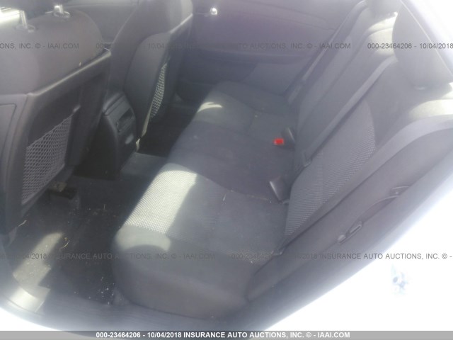 1G1ZH57B694267064 - 2009 CHEVROLET MALIBU 1LT WHITE photo 8