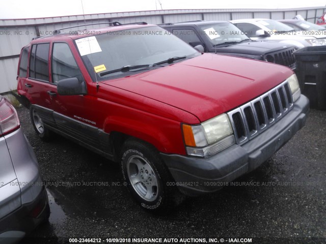 1J4GZ58S6WC265580 - 1998 JEEP GRAND CHEROKEE LAREDO/TSI RED photo 1