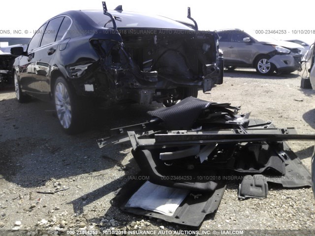 JH4KC1F94FC000634 - 2015 ACURA RLX ADVANCE შავი ფოტო 6