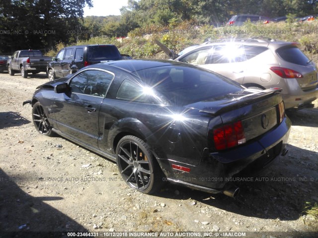 1ZVFT82H375334083 - 2007 FORD MUSTANG GT BLACK photo 3